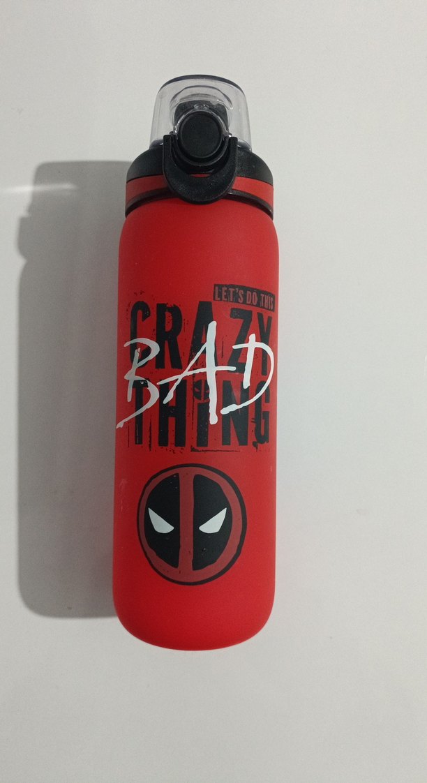 Kırmızı Çocuk Termos Matara 630 ml - Görsel 3