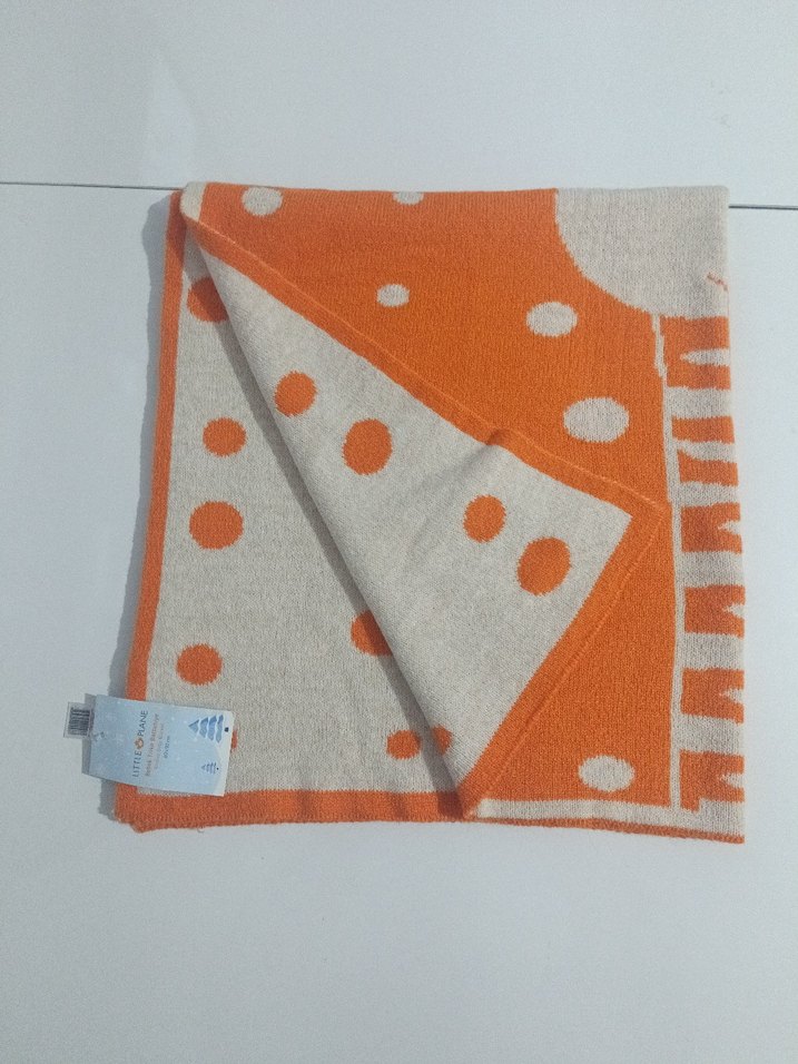 Little Plane Zürafa Desen Triko Çocuk Battaniye 80 X 90 Cm - Görsel 2