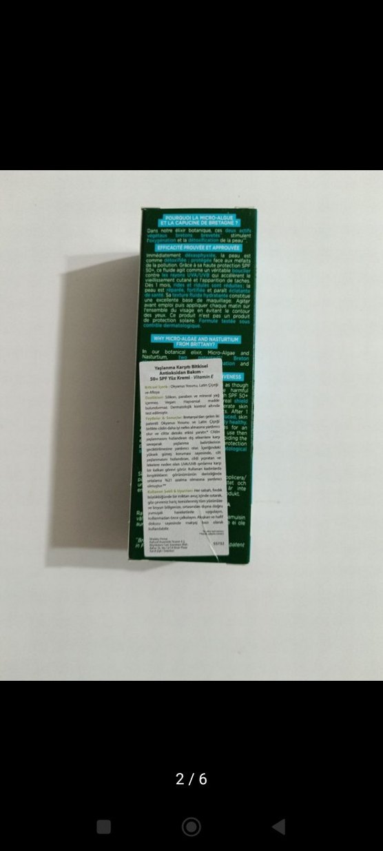 Yves Rocher 50+Spf Yüz Kremi 30 ml - Görsel 2