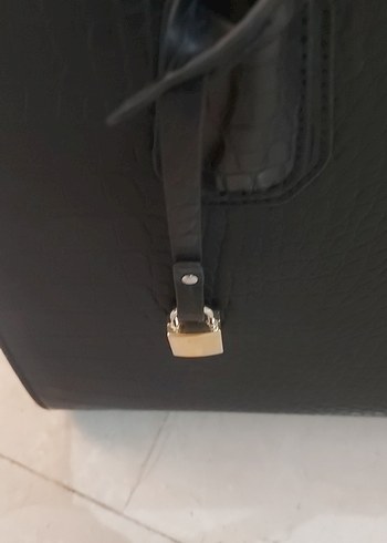 Klasik Siyah Deri Ofis Çantası - Görsel 2