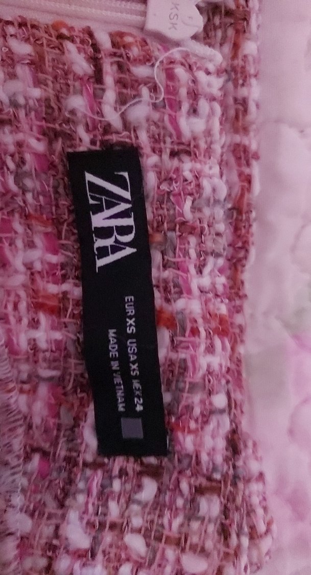 Pembe Mini Tüvit Etek - Görsel 4