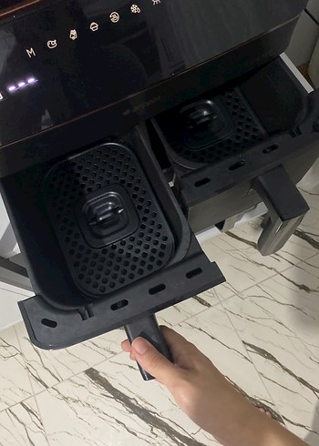 Beden Arçelik Gurme çift hazneli Siyah Fritöz airfryer