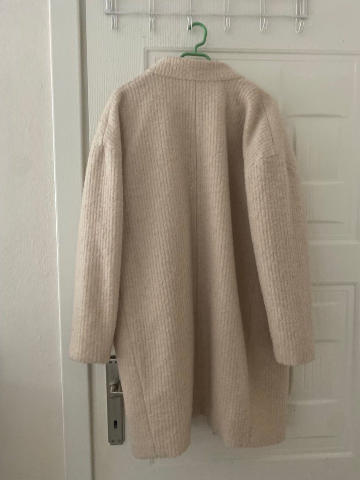 Koton Beyaz Midi kaban - Görsel 3