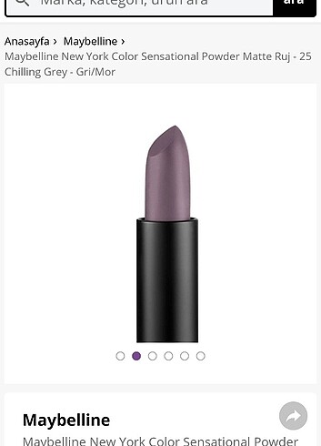 Maybelline Lila ruj