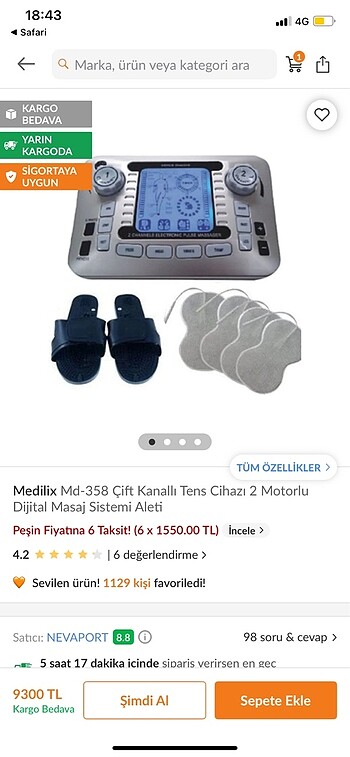 Medilix masaj aleti