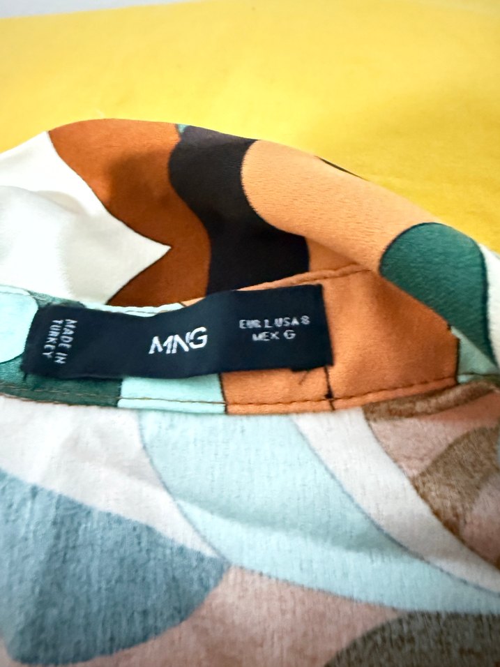 Mango gömlek elbise - Görsel 2