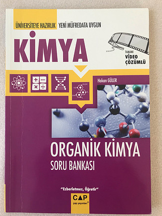 Çap Yayınları Organik Kimya Kitabı