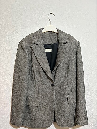 Plaka marka vatkali blazer