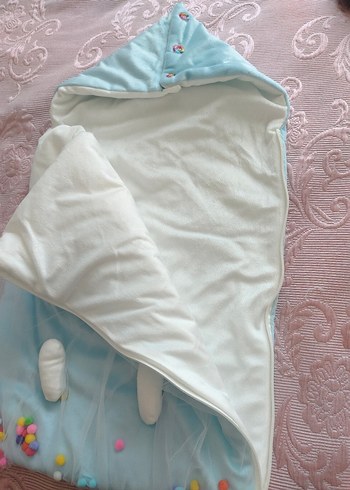 Mavi Bebek Battaniyesi - Görsel 4