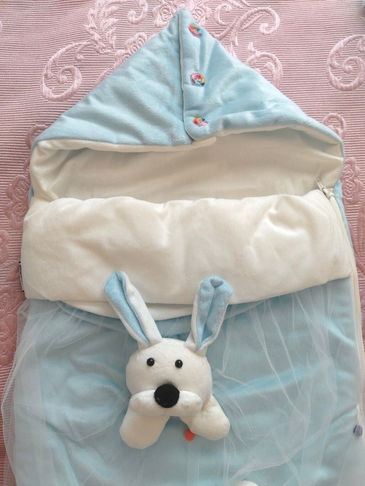 Mavi Bebek Battaniyesi - Görsel 2