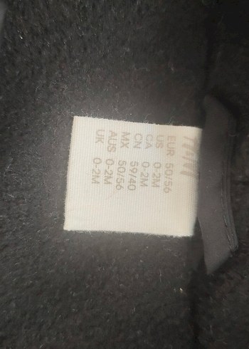 Siyah Kapüşonlu Bebek Tulum - Görsel 3