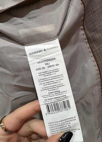 Klasik Kesim Düğmeli Kahverengi Erkek Takım Elbise - Görsel 4