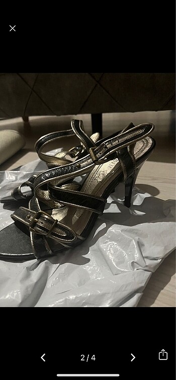 American Vintage İtalya topuklu sandalet