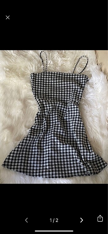 Ekose elbise H&M