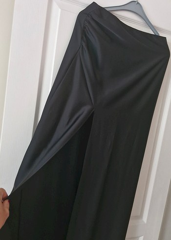 Drapeli Saten Etek - Görsel 4