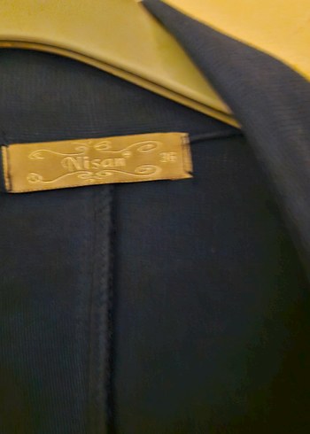 Düğmeli Lacivert Kadın Blazer Ceket - Görsel 5