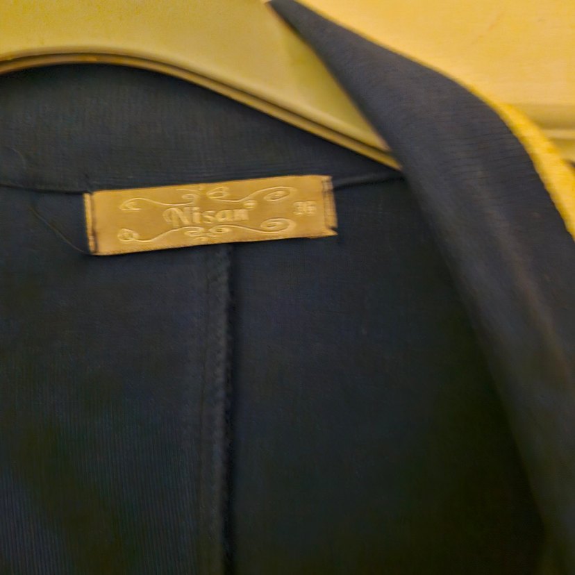 Düğmeli Lacivert Kadın Blazer Ceket - Görsel 5