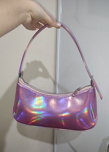 Beden Hologramlı kol çantası
