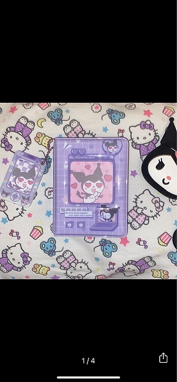 Hello kitty sanrio binder kuromi