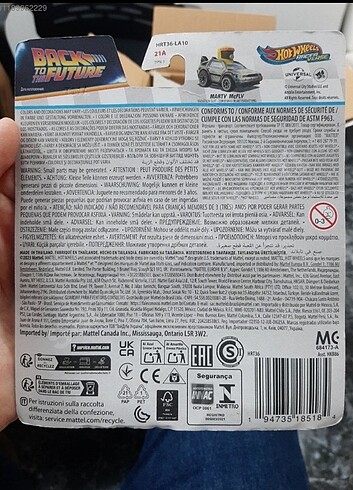 Hot wheels back to the future marty mcfly chase