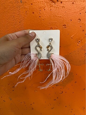  Beden Tasarım flamingo küpe