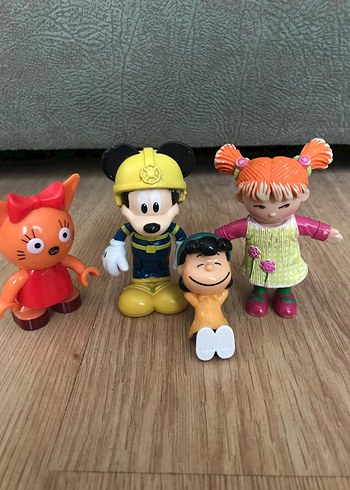 Renkli Çocuk Oyuncak Figür Seti - Görsel 2