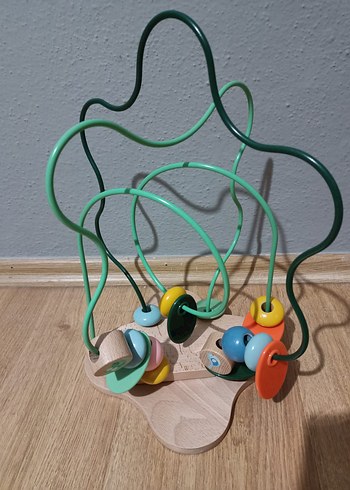 Renkli Ahşap Eğitici Oyuncak - Görsel 2