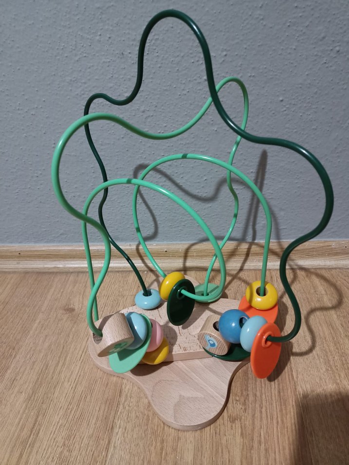 Renkli Ahşap Eğitici Oyuncak - Görsel 2