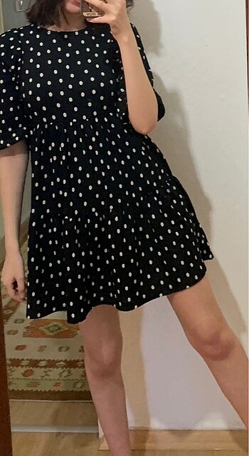 pantiyeli bershka mini elbise
