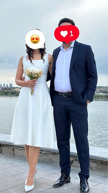 Beyaz elbise