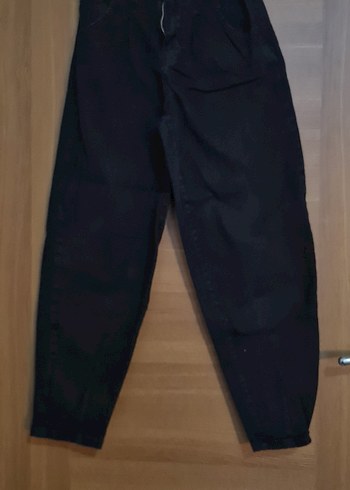 Siyah Baloon Jeans - Görsel 5