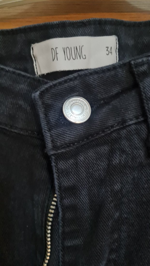 Siyah Baloon Jeans - Görsel 3