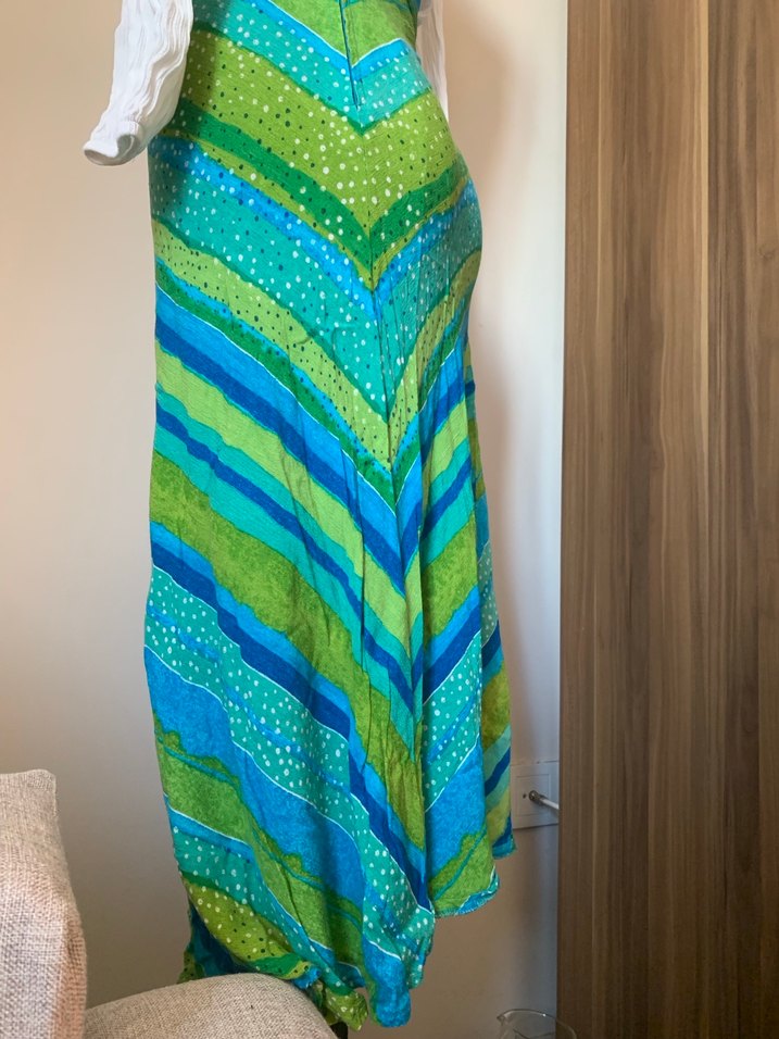 Rengarenk midi etek - Görsel 3