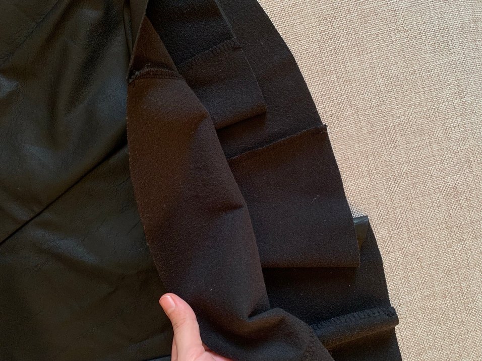 A Kesim Deri Etek - Görsel 2