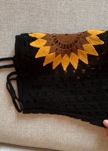 Nakışlı Bohem Kadın bluz - Görsel 3