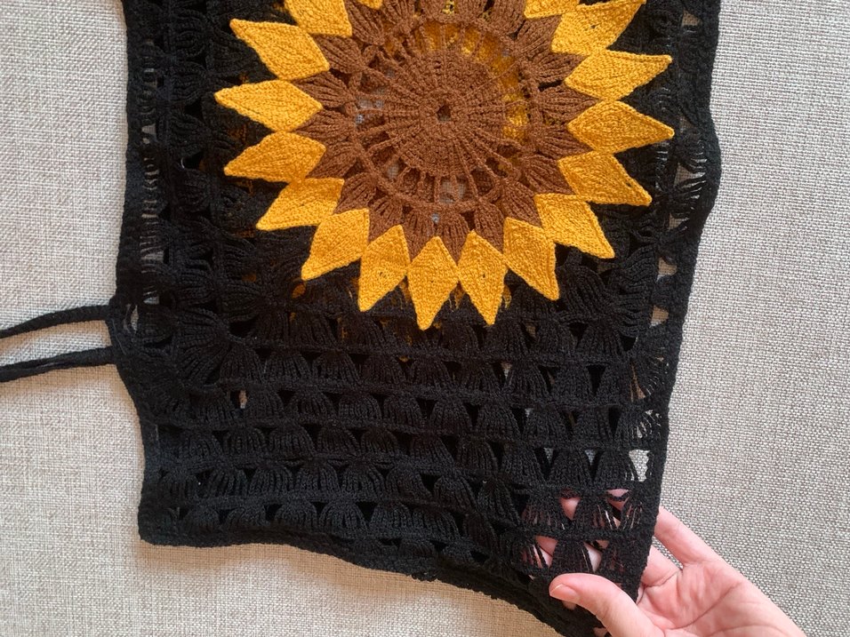 Nakışlı Bohem Kadın bluz - Görsel 4