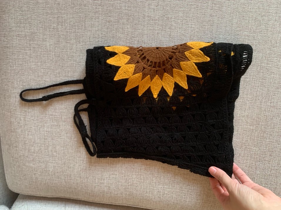 Nakışlı Bohem Kadın bluz - Görsel 3