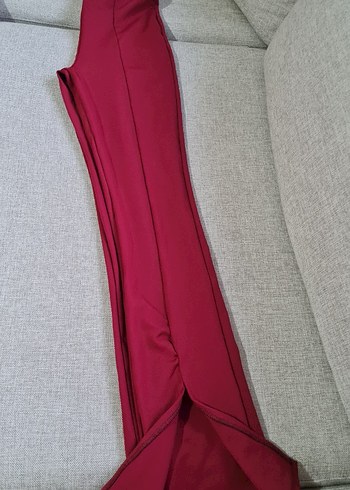 Kırmızı Kadın Pantolon - Görsel 4