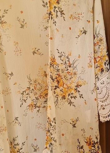 Dantel detaylı pareo - Görsel 8