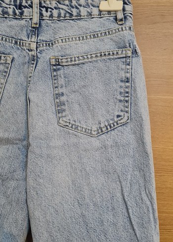 Boyfriend Jeans Denim Pantolon - Görsel 4