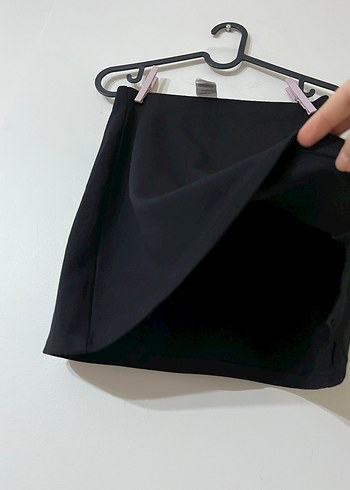 Siyah Mini Etek, Dar Kesim, Basic - Görsel 3