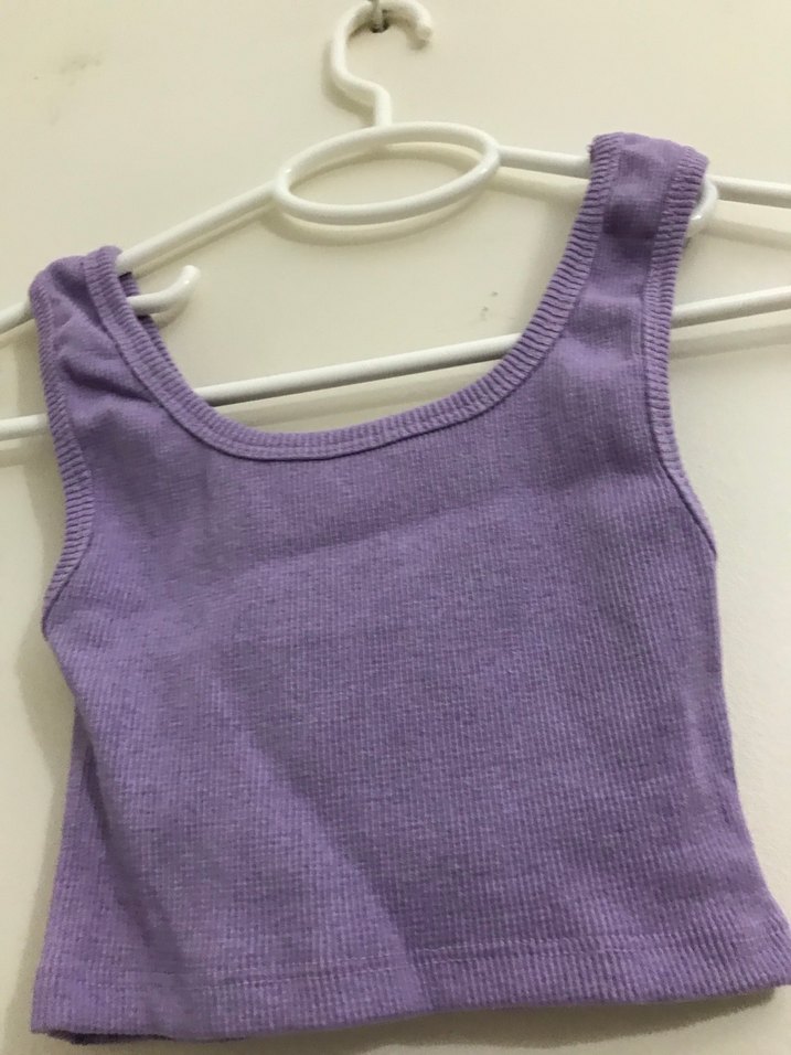 Mor Kolsuz Basic crop - Görsel 3