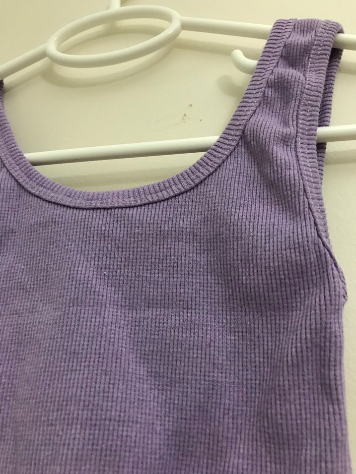 Mor Kolsuz Basic crop - Görsel 2