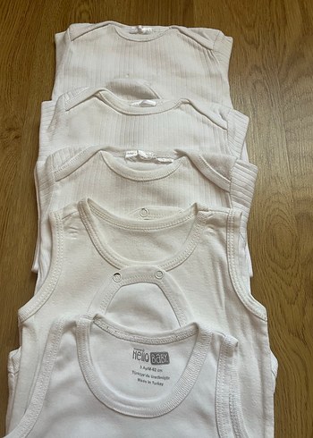 Beyaz Çocuk Atlet 5'li Paket - Görsel 2