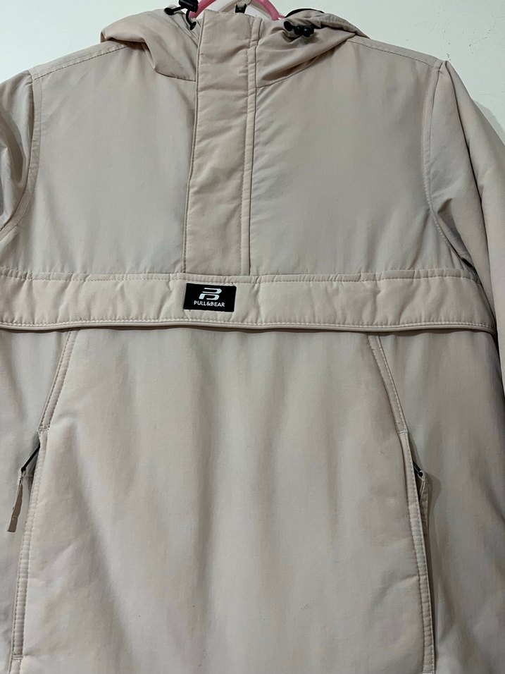 Kapüşonlu Fermuarlı Kadın Ceket kanguru - Görsel 2