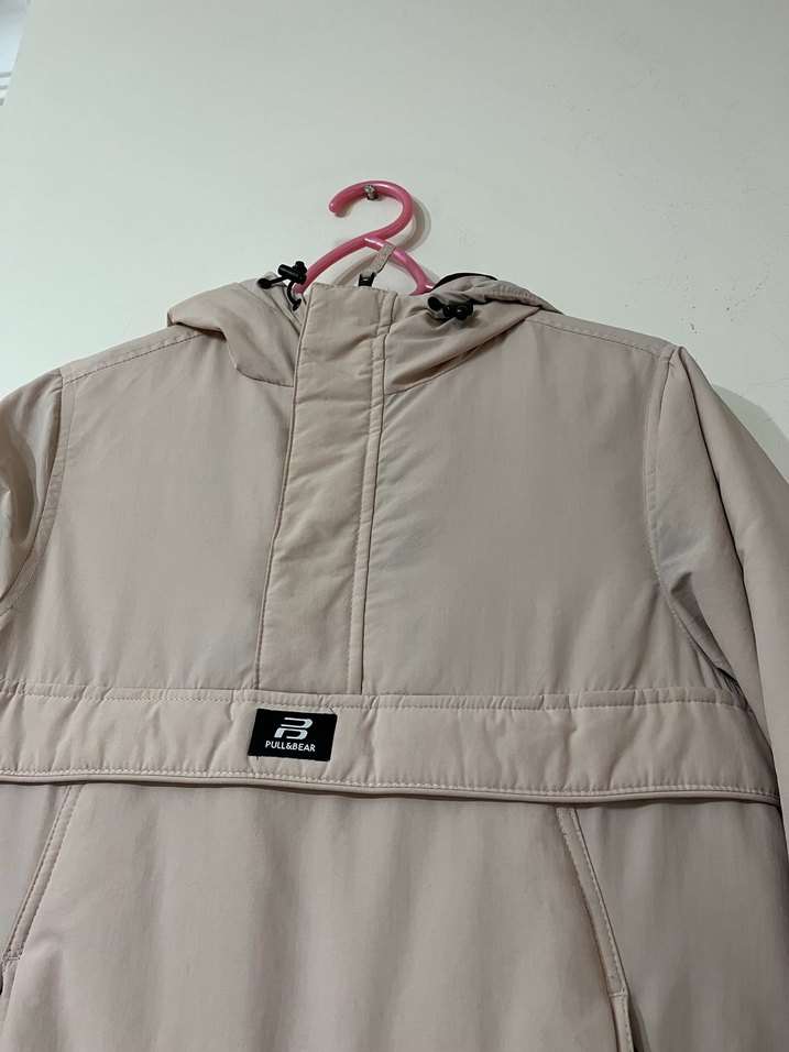 Kapüşonlu Fermuarlı Kadın Ceket kanguru - Görsel 3