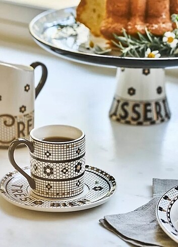 Anthropologie Bistro Kahve Fincanı