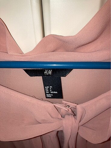 H&M Krep pudra gömlek