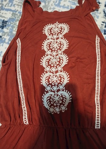 Nakışlı Bohem Kadın Tulum - Görsel 3