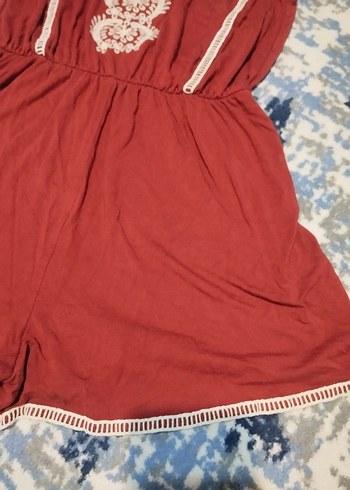 Nakışlı Bohem Kadın Tulum - Görsel 2